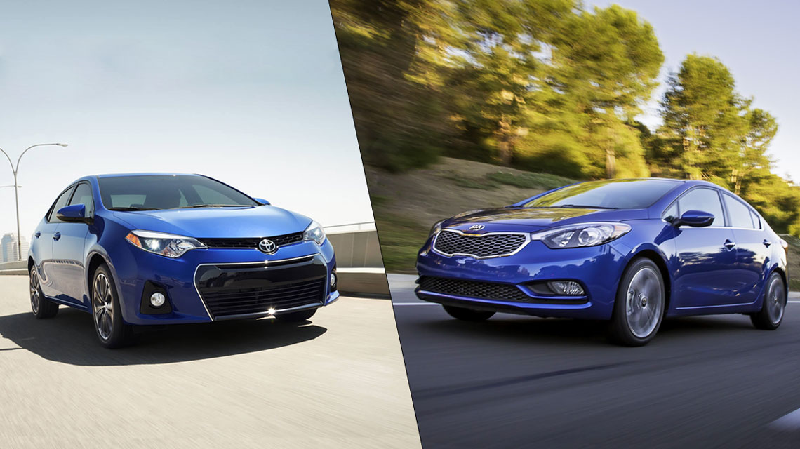 Car Comparison 2014 Toyota Corolla vs 2014 Kia Forte McGrath Auto Blog